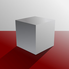 3D Cube. Vector illustration for your design eps 10.