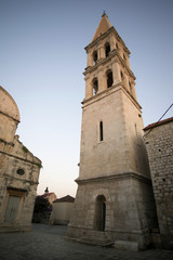 Fototapeta na wymiar Tower in Stari Grad, Hvar - Croatia