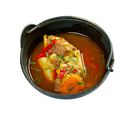 Bozbash -mutton soup