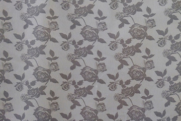 Silk designed with gloomy rose use as background