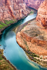 USA, Arizona, Page, Glen Canyon Recreation Area, the Horseshoe Bend