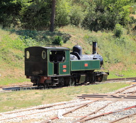 Obraz premium ancienne locomotive des gorges du Doux