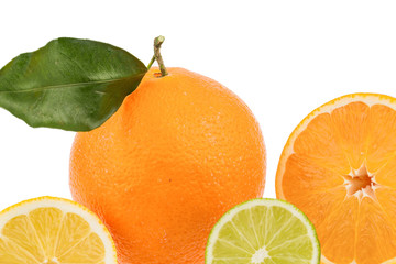 Spiegelung einer Orange