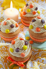 Peanut butter cupcakes