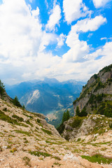 Fototapeta na wymiar Alpine gully