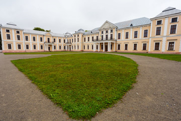 Obraz premium old medieval palace square