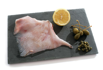 Fresh skate wings
