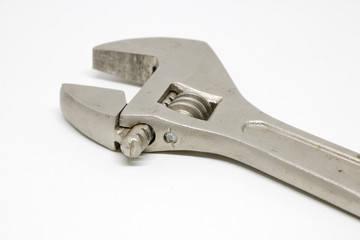 Adjustable Wrenches white isolate Background
