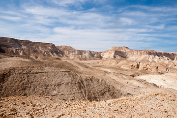 Travel in Negev desert, Israel