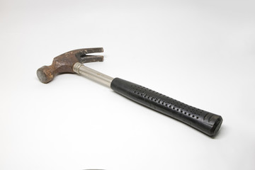 Hammer white isolate Background