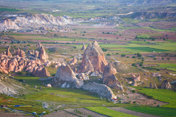 Naklejka premium wonderful landscape of Cappadocia in Turkey