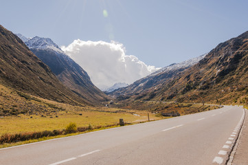 Andermatt, Gotthard, Gotthardpass, Passstrasse, Sankt Gotthard, Alpen, Schweizer Berge,...