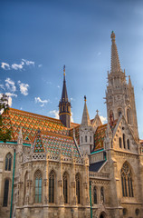 Fototapeta premium Roman Catholic Matthias Church in Budapest, Hungary 