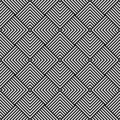 geometric pattern of black and white corners