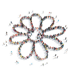  people  shape  flower cartoon