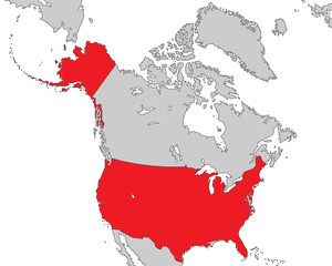 Fototapeta premium Nordamerika - USA