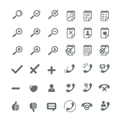 Business Icon Set. Vector