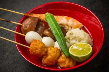 東南アジアのおでん　Yong Tau Foo Singaporean food