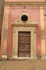 Italienische Kirchentür