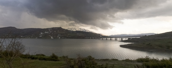 Lake of Campotosto