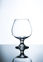 empty wine glass