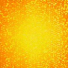 Abstract Yellow Mosaic Background