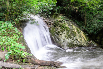 Krok E Dok waterfall in national park, Saraburi Thailand.
