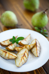 roasted pears