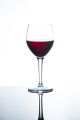 glass of red wine