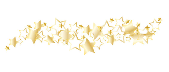 Goldene Sterne Banner