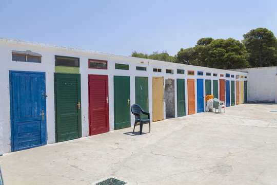 Beach cabin in Croatia 