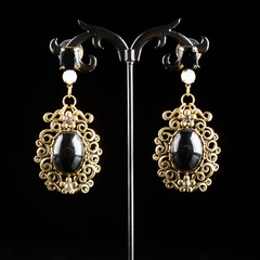 Jewelry filigree earrings
