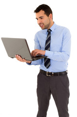 Office Man with laptop