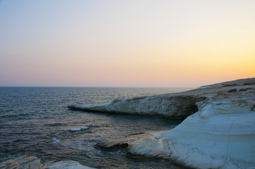 Fototapeta premium Sunset on Cyprus