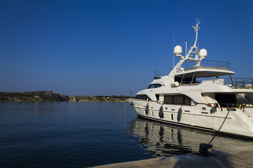 Fototapeta premium Luxury yacht