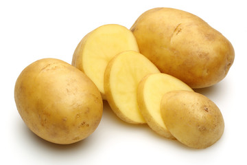 Potato group and slice potatoes