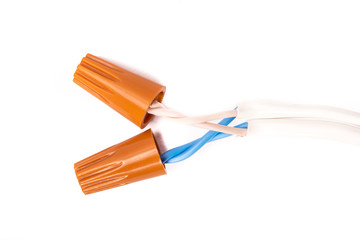 Twist and not shock. Electric caps and wires.

