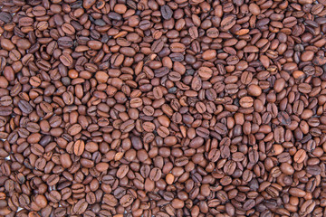 Roasted coffee beans