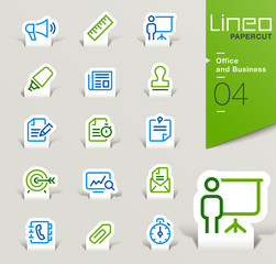 Lineo Papercut - Office and Business outline icons