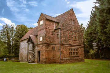 Fototapeta na wymiar Temple Manor in Rochester, Kent, England