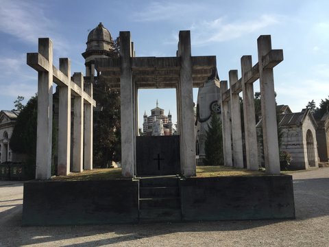 Cimitero Monumentale, Edicola Chierichetti, Milano
