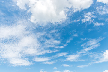 blue sky with cloud