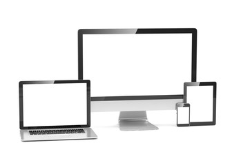 Ultimate web design, laptop, smartphone, tablet, computer