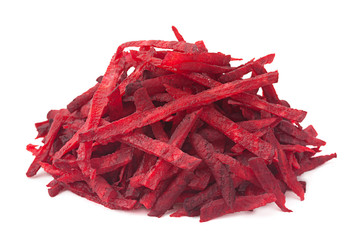 Beetroot vegetable chopped