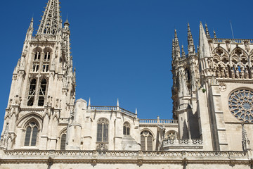 Fototapeta na wymiar Burgos Cathedral