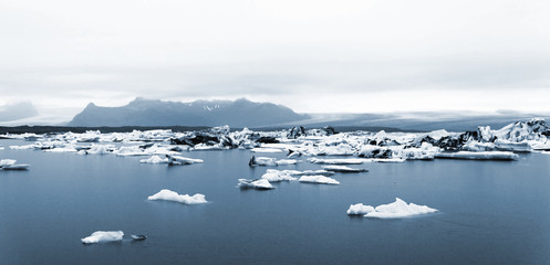 Eisberge auf dem Jökulsárlón
