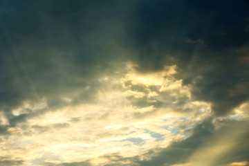 Sunset sky background