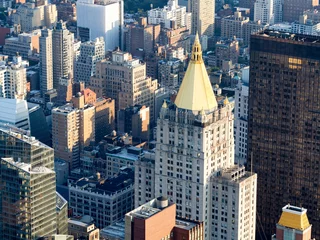 Crédence de cuisine en verre imprimé New York Midtown New York City, y compris le classique New York Life Building