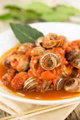 Lumache al sugo, Cucina Sarda 