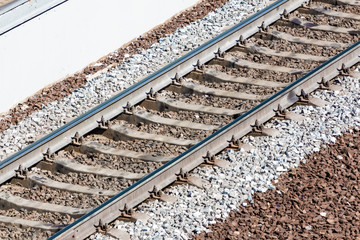 Naklejka premium Railway